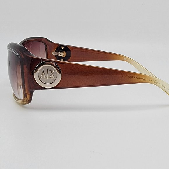 *SOLD* Armani Exchange AX062/S DC55F Brown Fade Frame Brown Lens Sunglasses - Picture 3 of 12